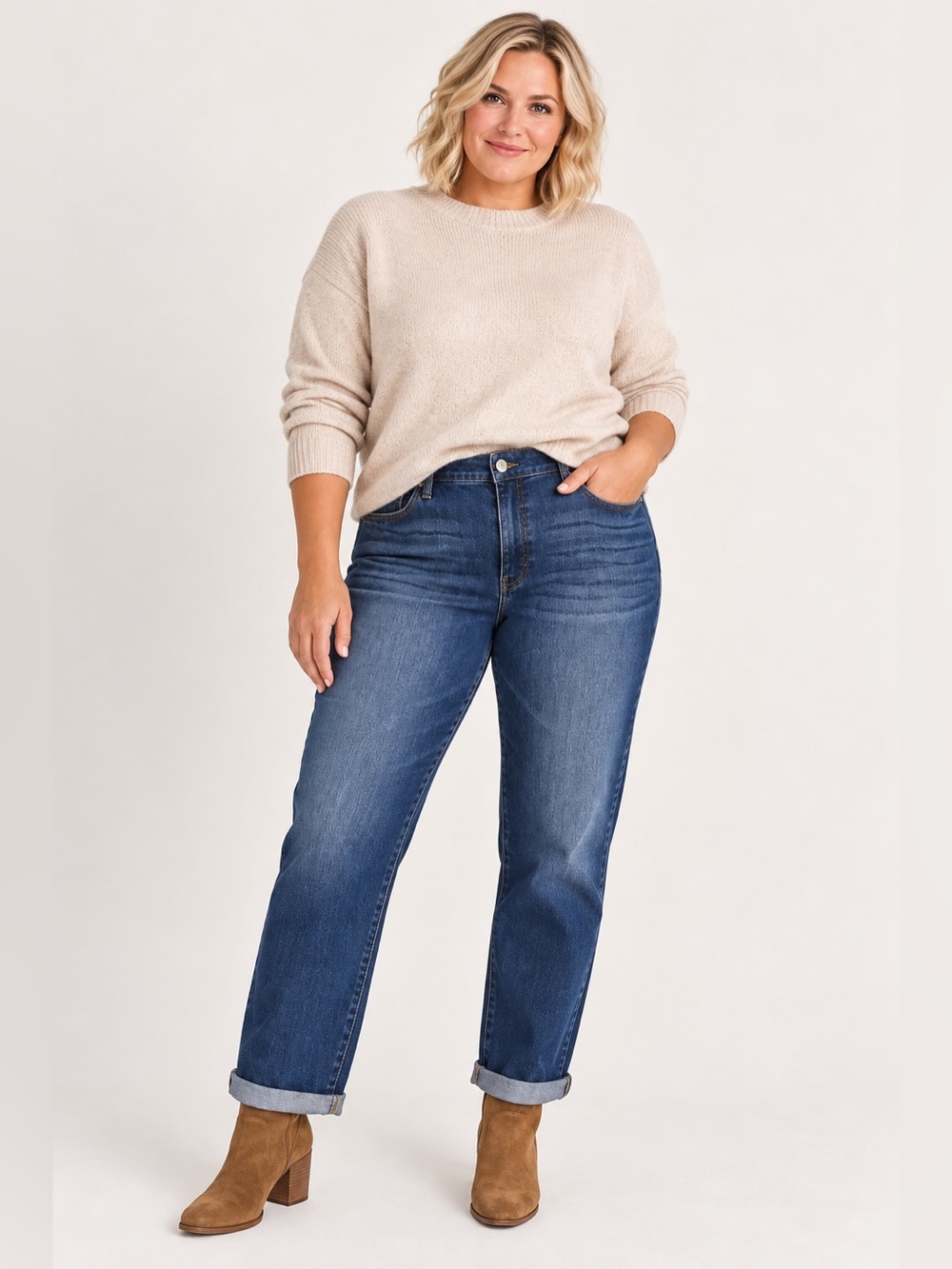 KUT From The Kloth Catherine Boyfriend Jeans – Size 16 NWT